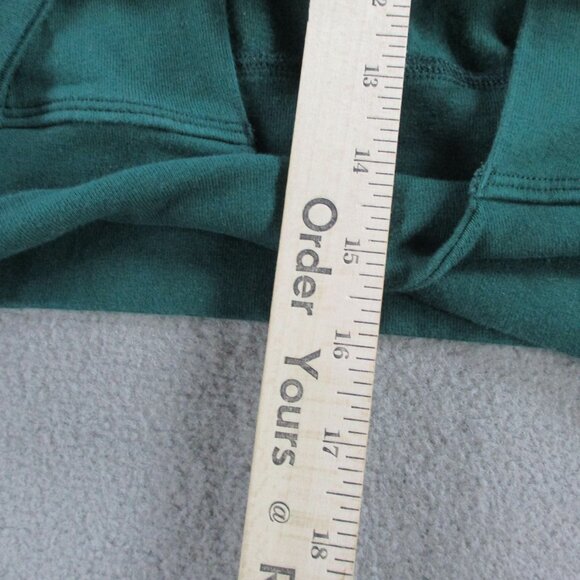 Bombshell Sportswear Open Back Pullover Top Womens Small Green Cropped EUC - Picture 7 of 9